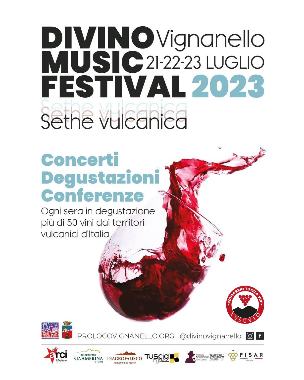 Edizione 2023 DiVino Music Festival | Vesuvio DOP